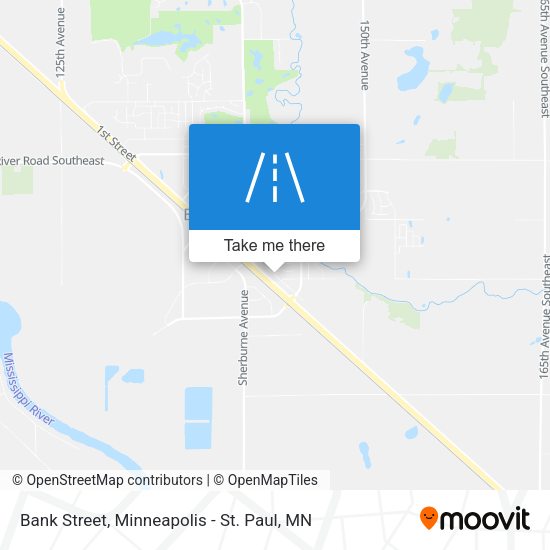 Bank Street map