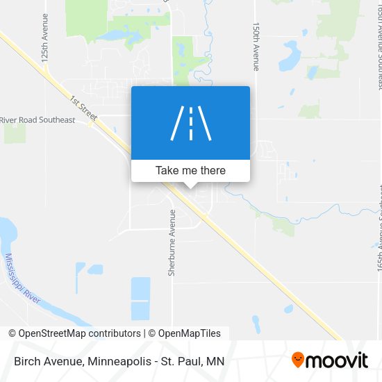 Mapa de Birch Avenue