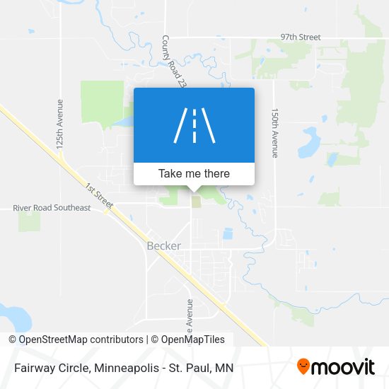 Fairway Circle map