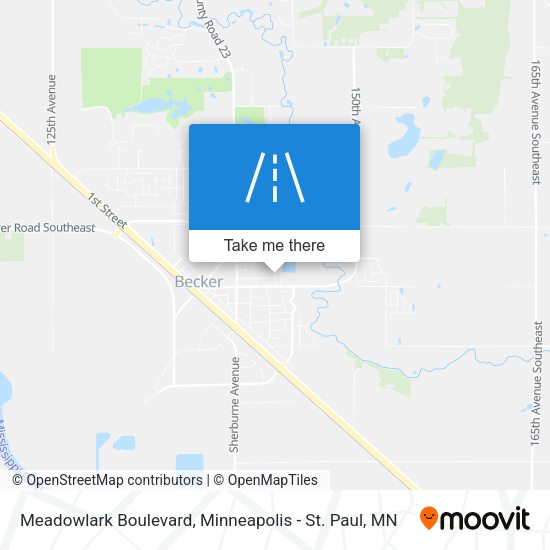 Mapa de Meadowlark Boulevard