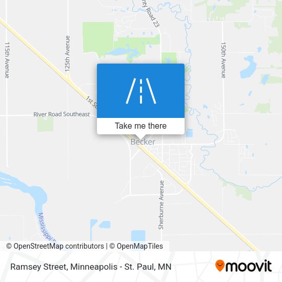 Ramsey Street map