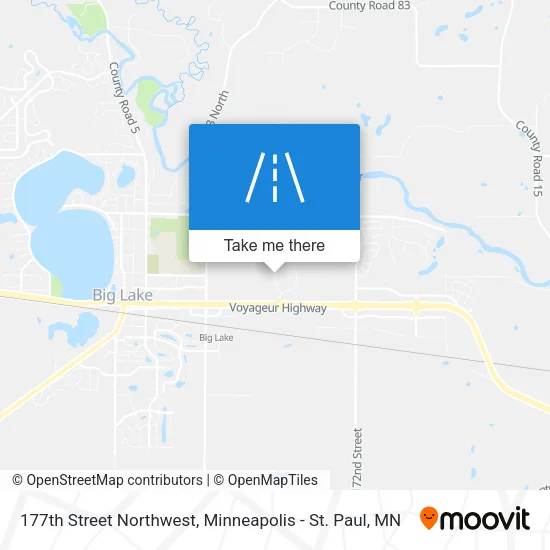 177th Street Northwest map