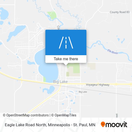 Mapa de Eagle Lake Road North
