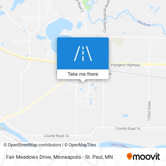 Fair Meadows Drive map