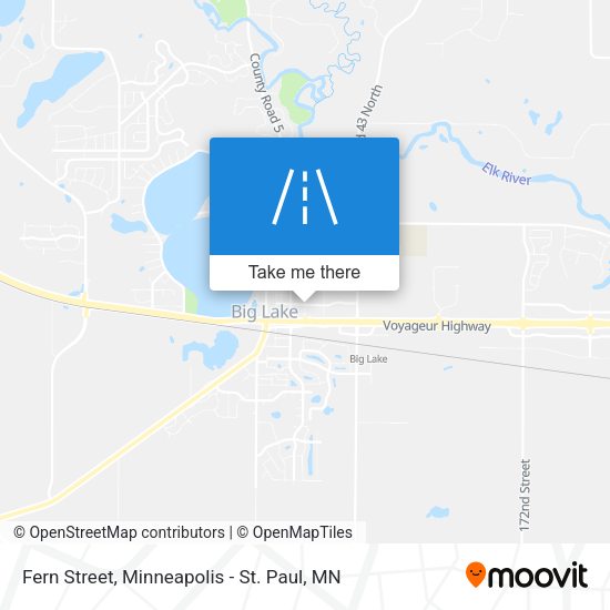 Mapa de Fern Street