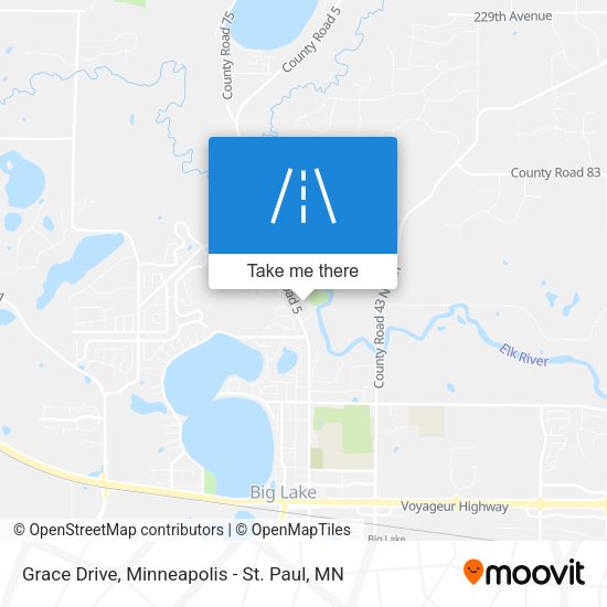 Mapa de Grace Drive