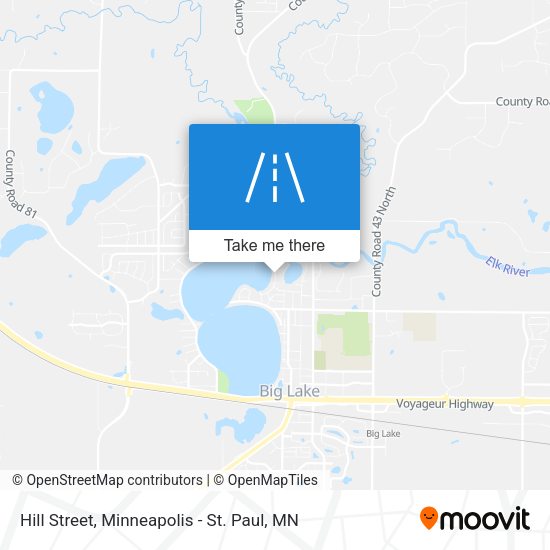 Hill Street map