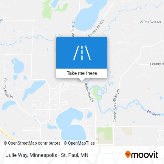 Julie Way map
