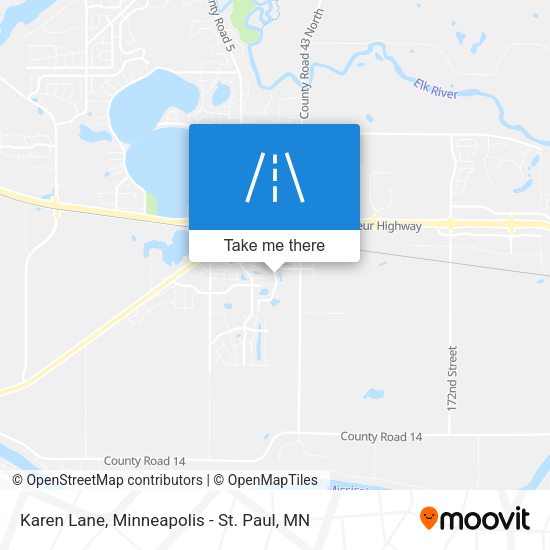 Mapa de Karen Lane