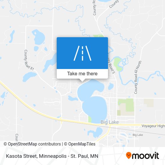 Kasota Street map