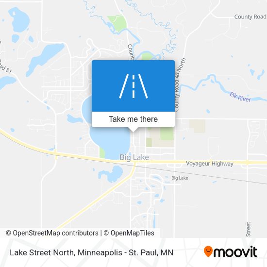 Mapa de Lake Street North