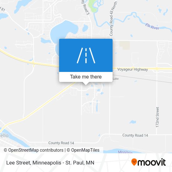 Mapa de Lee Street