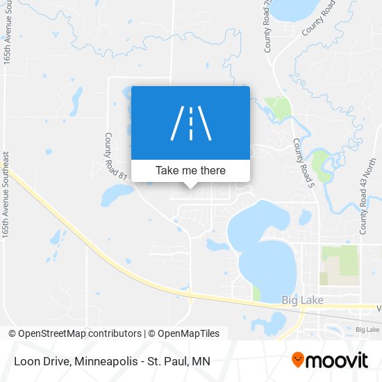 Mapa de Loon Drive