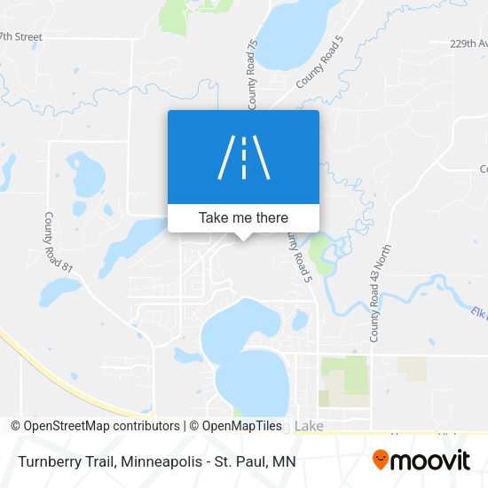 Turnberry Trail map