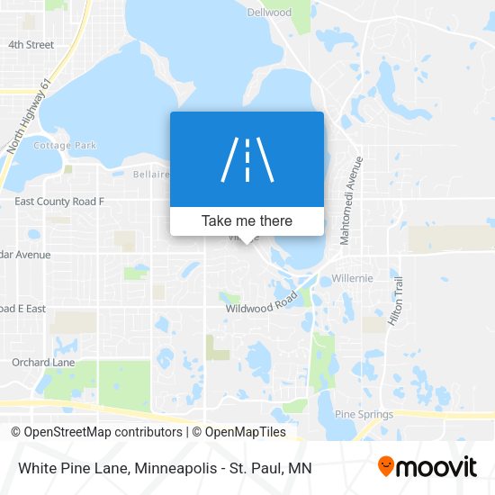 Mapa de White Pine Lane