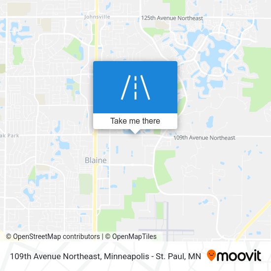Mapa de 109th Avenue Northeast