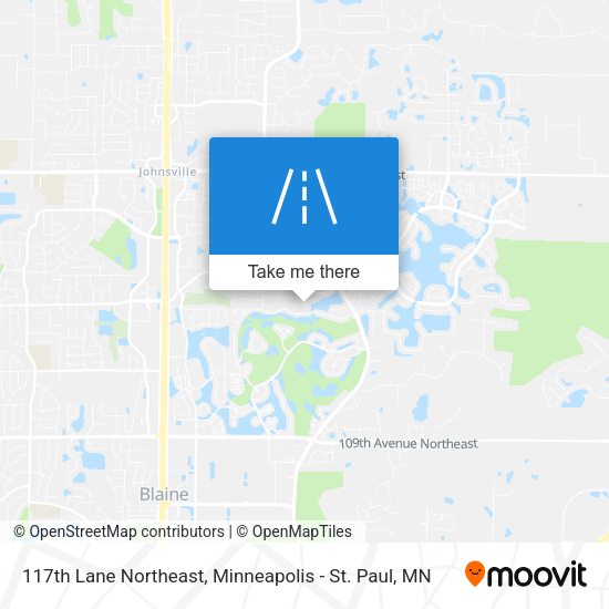 Mapa de 117th Lane Northeast