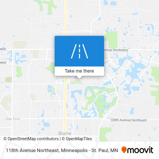 Mapa de 118th Avenue Northeast