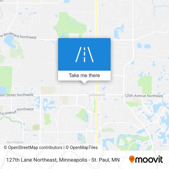 Mapa de 127th Lane Northeast