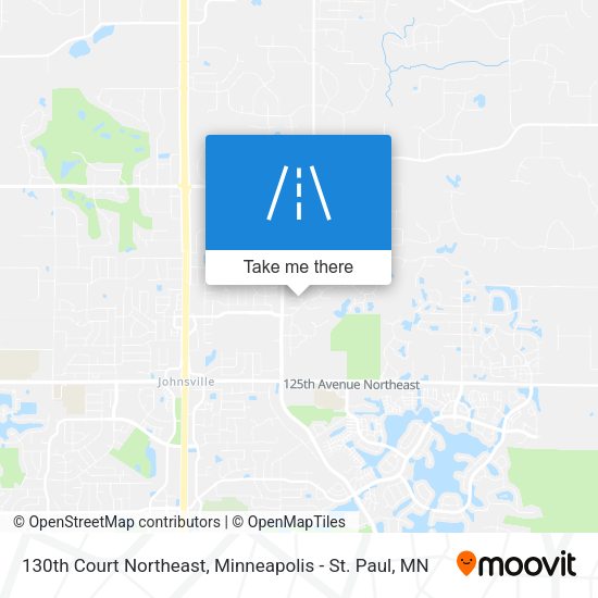 Mapa de 130th Court Northeast