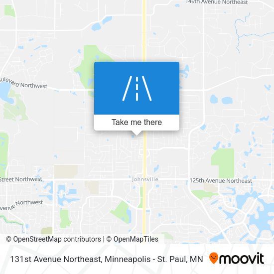 Mapa de 131st Avenue Northeast