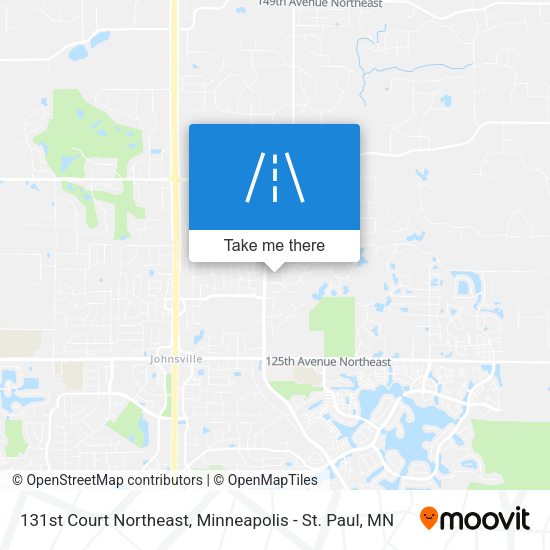 Mapa de 131st Court Northeast