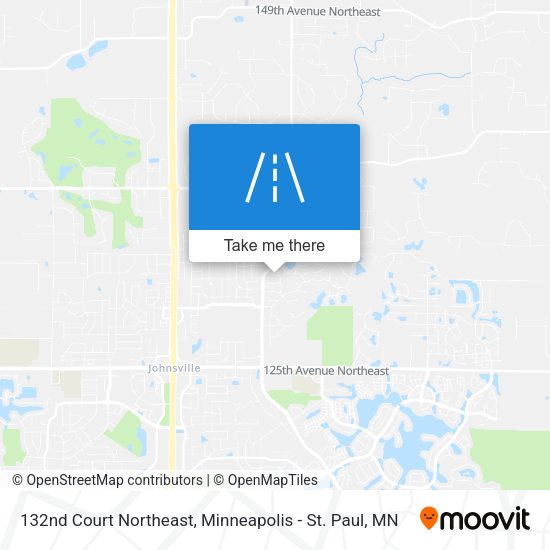 Mapa de 132nd Court Northeast