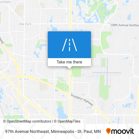 Mapa de 97th Avenue Northeast