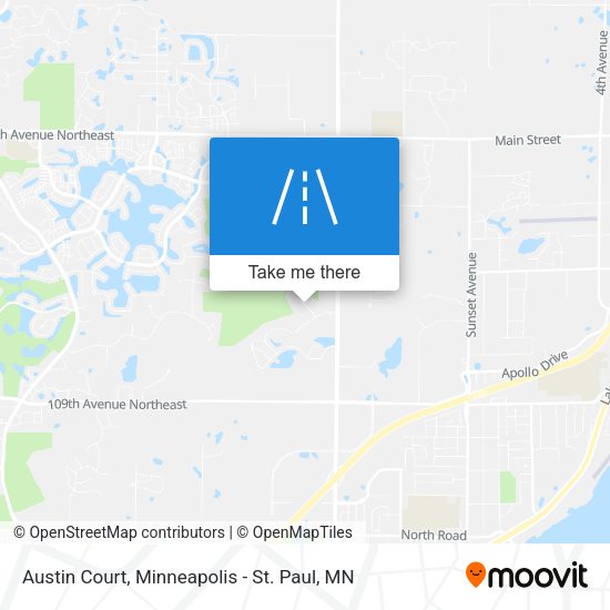 Mapa de Austin Court