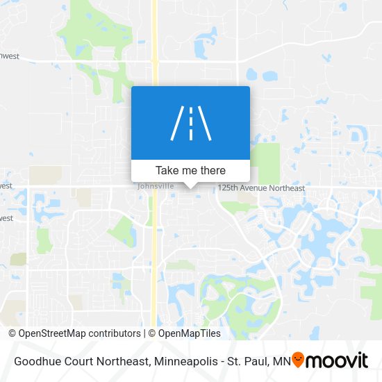 Goodhue Court Northeast map