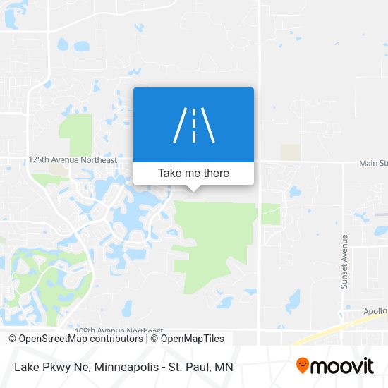 Mapa de Lake Pkwy Ne