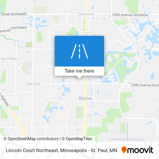Lincoln Court Northeast map