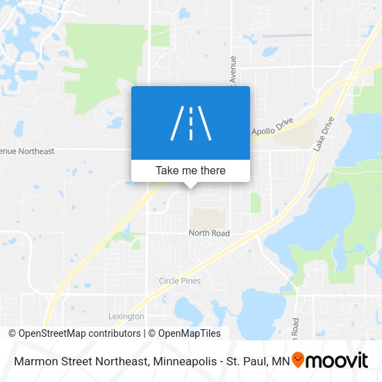 Marmon Street Northeast map