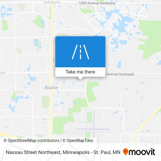Nassau Street Northeast map