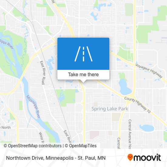 Northtown Drive map