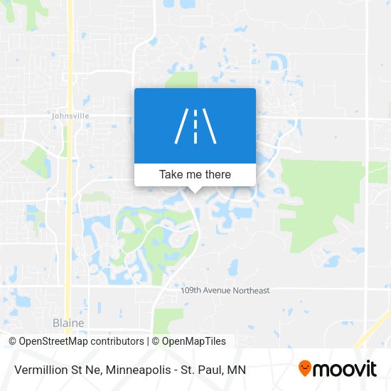 Mapa de Vermillion St Ne