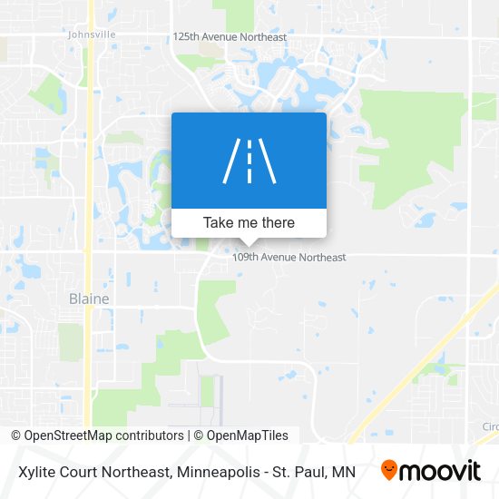 Mapa de Xylite Court Northeast