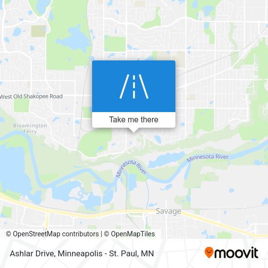 Ashlar Drive map