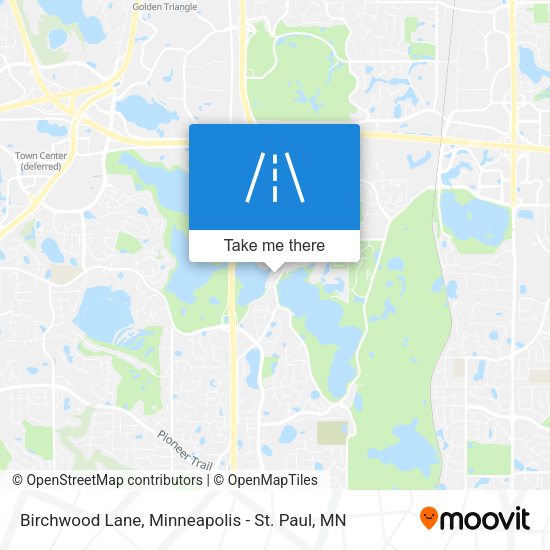 Birchwood Lane map