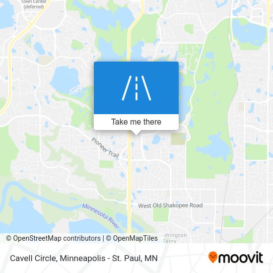 Cavell Circle map