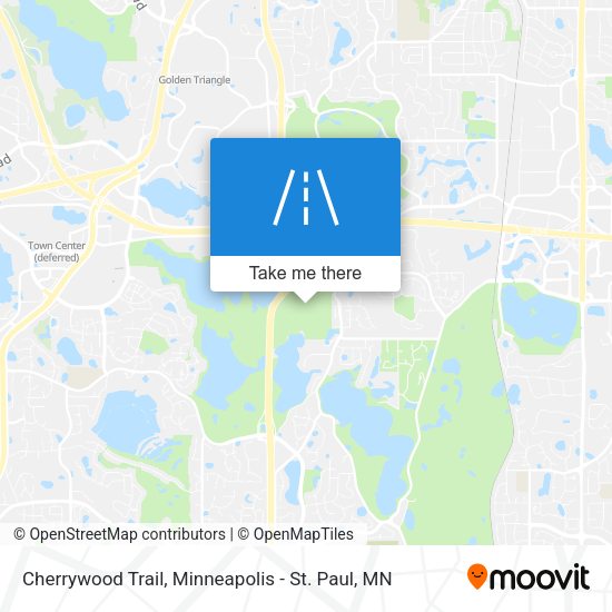 Cherrywood Trail map