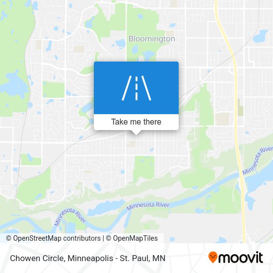 Mapa de Chowen Circle