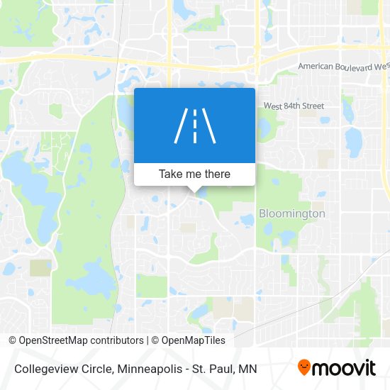 Collegeview Circle map