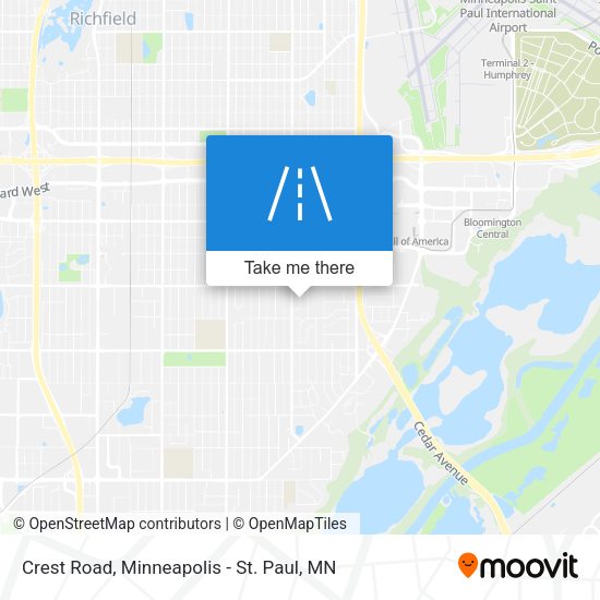 Crest Road map