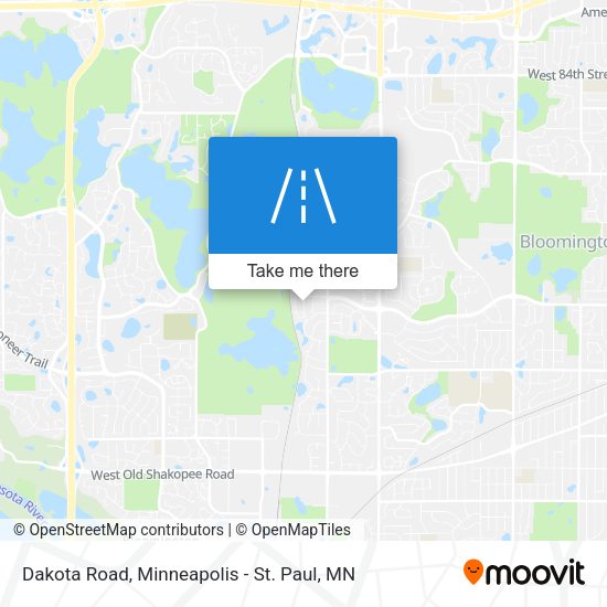 Dakota Road map