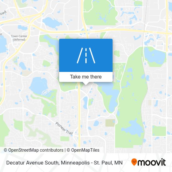 Mapa de Decatur Avenue South