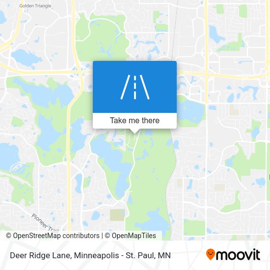 Deer Ridge Lane map