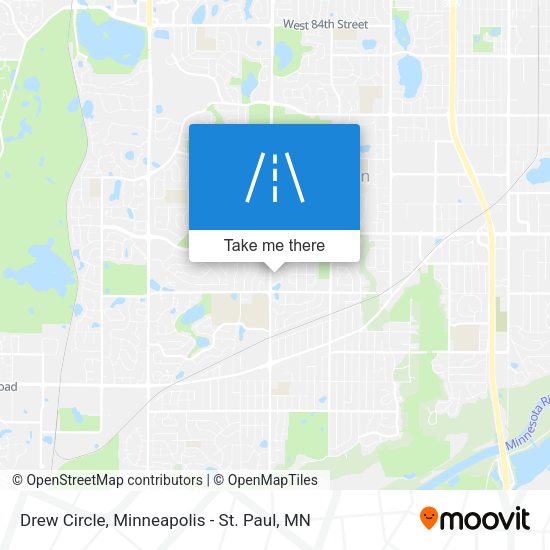 Mapa de Drew Circle