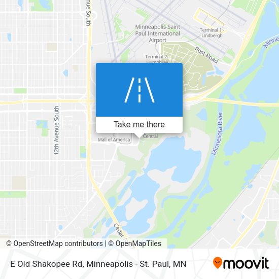 Mapa de E Old Shakopee Rd