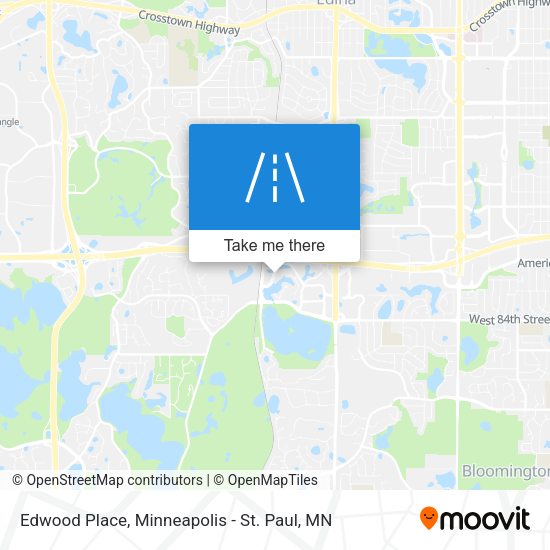 Edwood Place map
